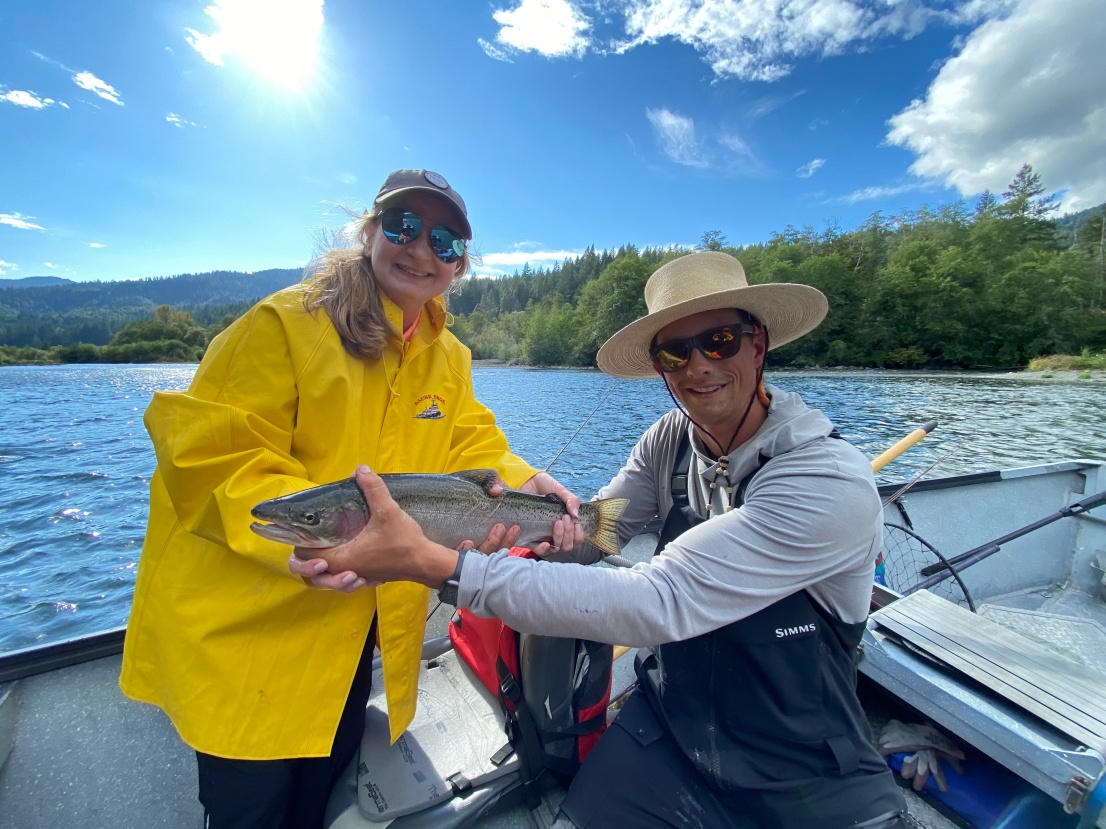 Wild Scenic Rogue River Fishing in Oregon