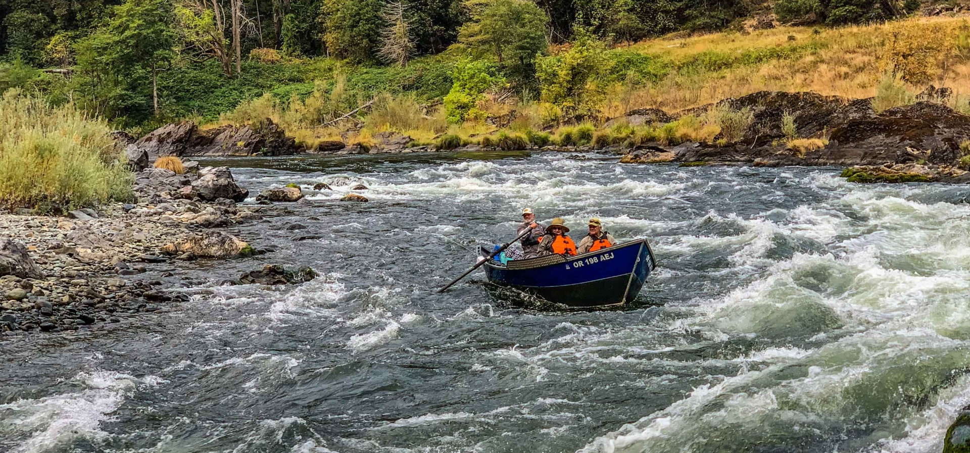 Wild Scenic Rogue River Fishing in Oregon